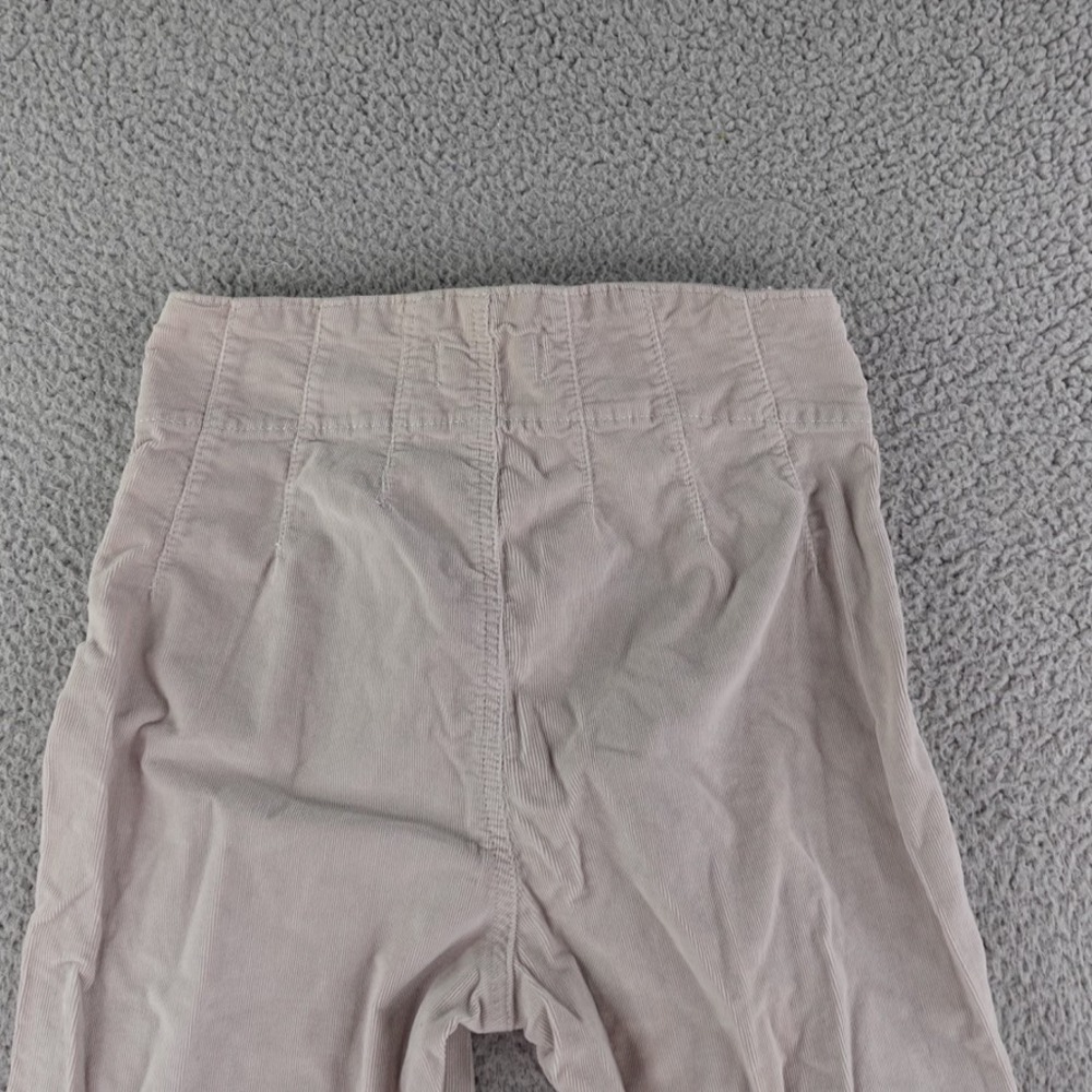 We the Free Pants Womens Beige 28X30 Jayde High Rise Flare Corduroy Bareback - Picture 4 of 12